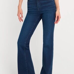 NWT- Good American Good Classic Boot Cut Dark Blue High-Rise Jeans size 6/28